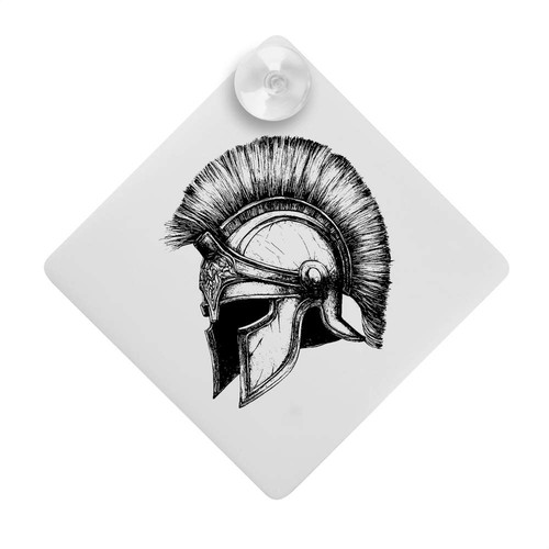 Spartan helmet side - 'spartan, car