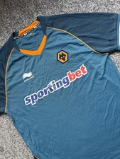 Wolverhampton Wanderers 2012-2013 Away Shirt Size Men’s Large