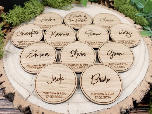 Personalised wooden wedding - personalised,