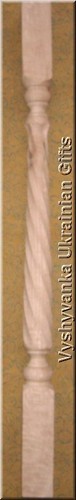 Carved stair balusters twisted - stair,