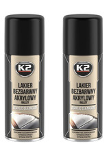 2 x K2 ACRYLIC CLEAR TOP COAT