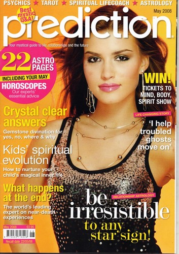 Prediction magazine may - magazine, 2008
