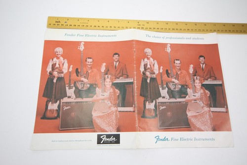 1960 fender guitar and - 1960, amp