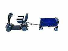  Mobility Scooter Tow Bar Hitch Shopping Trolley Cart Lightweight  Pride Kymco