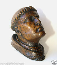 Monk's Head Medieval Reproduction Carving Exeter Cathedral Chapel Church Gift 