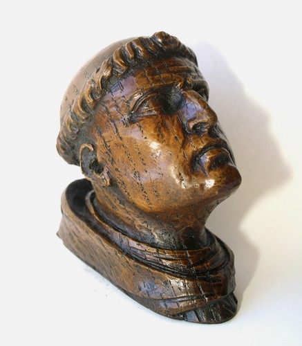Monk head medieval - monk's,
