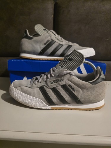 Adidas samba super grey - adidas, suede