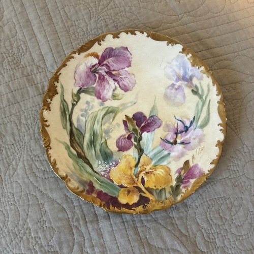 Antique limoges hand painted - limoges,