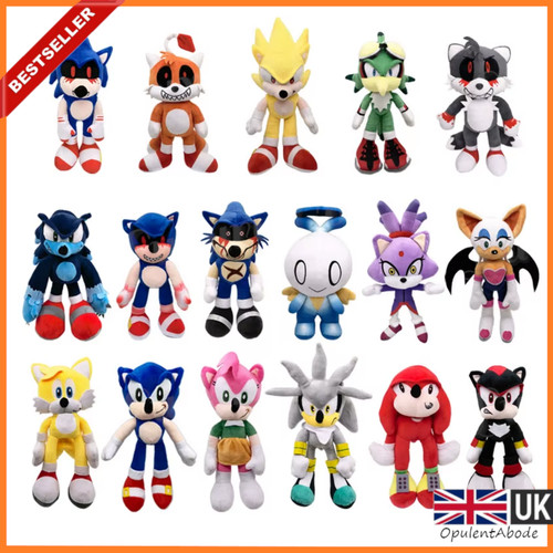 Sonic the hedgehog plushie - the,
