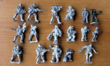 5x Grenadier Future Warriors + 12 more 28mm Pre Slotta Sci-Fi Metal Miniatures