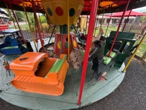 Original vintage fairground - original,