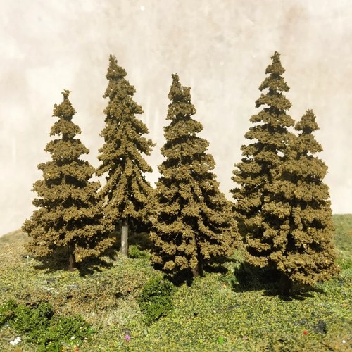 10pcs model pine trees - pine,