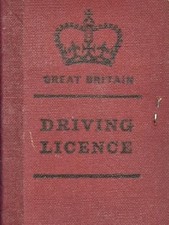 Great Britain Red Driving Licence From Cambs & Isle Of Ely Council 1970
