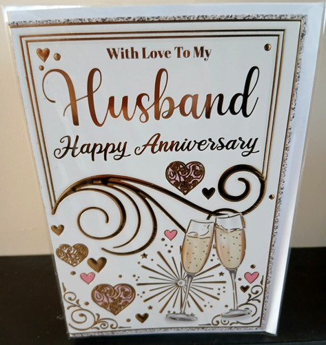 Husband anniversary greeting - husband,