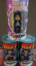 Ace Frehley KISS Alice Cooper MiniMates Figures X 3 Gene Simmons Art Asylum 