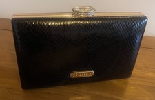 NWOT Bessie of London black box clutch/shoulder bag