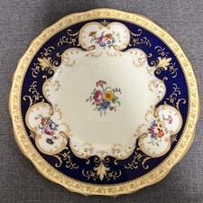 Cauldon China Plate 23 Cm Gold