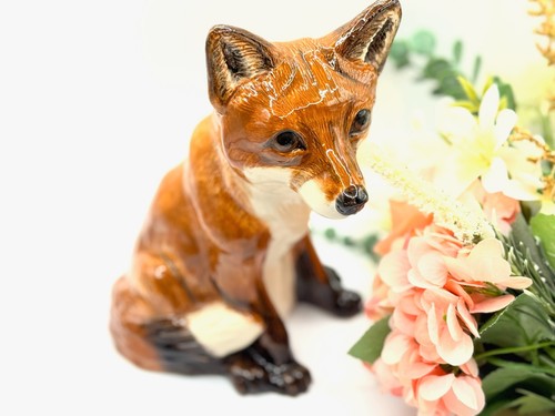 Vintage beswick fox money - vintage,