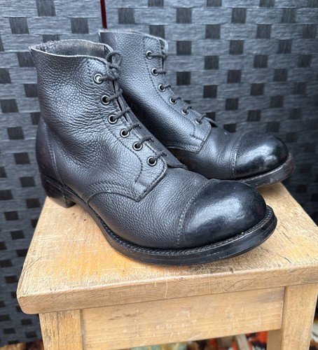 Vintage army boots year - vintage, 1950