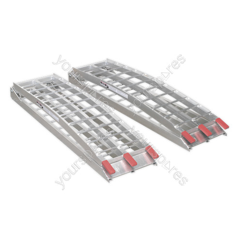 Sealey aluminium loading ramps - aluminium,
