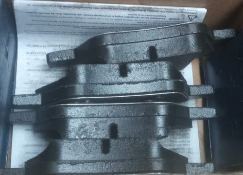 Brake pads car - car, axle