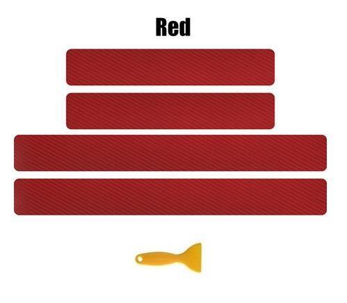 Red carbon fibre - 3d, effect