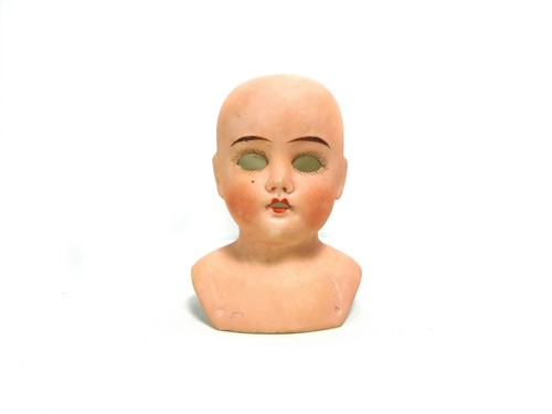 Antique porcelain doll head
