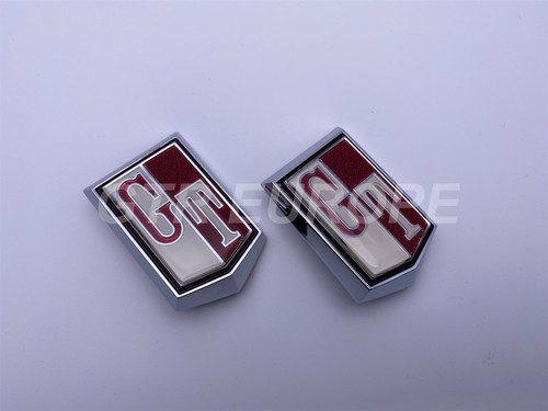Pair fender wing badge - of,