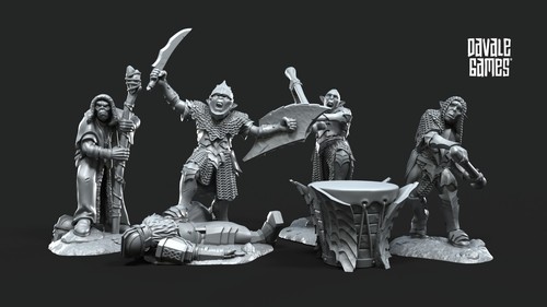 Goblins command group davale - command,