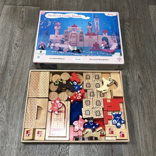 Wooden medieval castle blocks - castle,