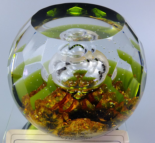 Caithness glass paperweight - caithness,