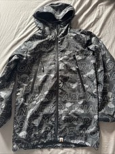 BAPE TEXT black camo snowboard