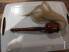 African Wood  Handled & Horse Tail Fly Swatter / Whisk