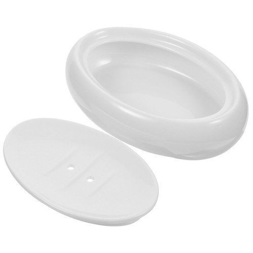 Self draining soap dish - soap,