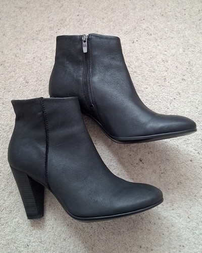 Ecco leather ankle boots - ecco,