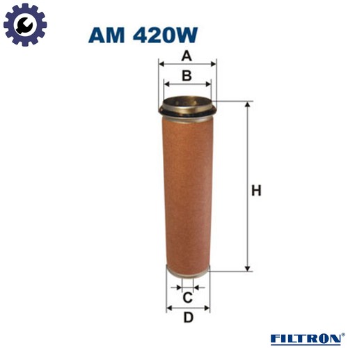 Secondary air filter - am, 420w