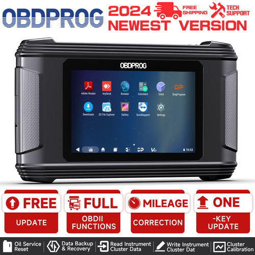 Obdprog m500 obd2 scanner car - m500,