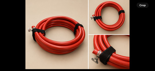 10m rubber drain down hose - 10m,