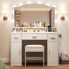 Vanity Desk with LED