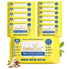 Wet Toilet Wipes Flushable for