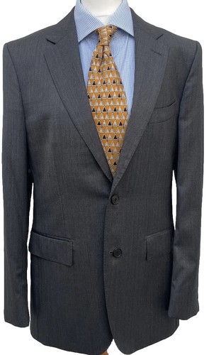Gieves hawkes grey silk - &,