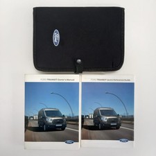 FORD TRANSIT OWNERS MANUAL HANDBOOK & WALLET 2014-2020 inc Camper Bus Cab etc