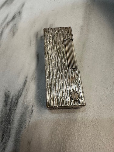 Dunhill gas lighter silver - dunhill,