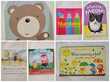 6 Babies Picture Board Books for Babies & Toddlers Early Readers Random Lot