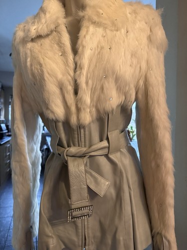 Luxury rabbit fur leather - luxury, &