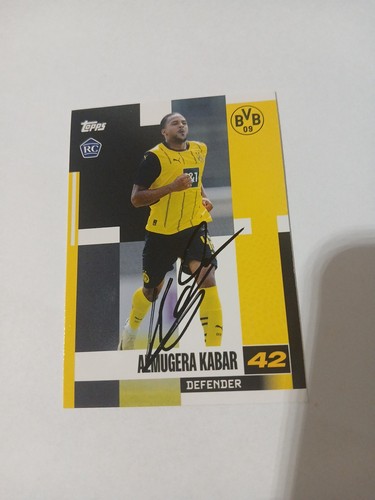Trading card signed - signed, almugera