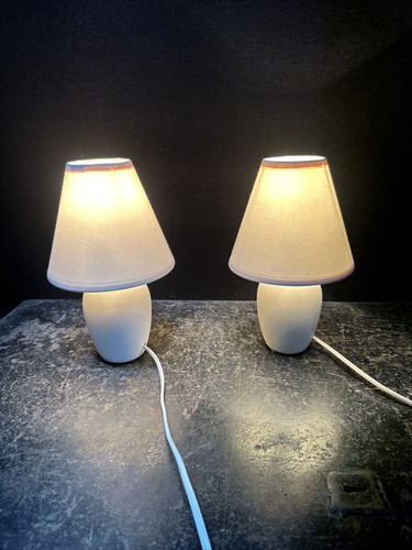 Pair table lamps - pair, of