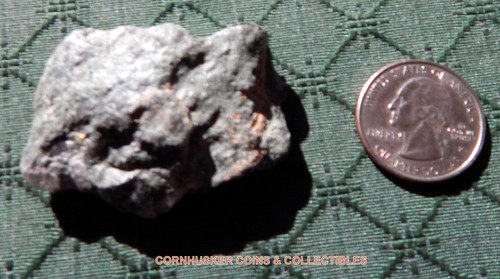Gold ore speciman collected - gold,