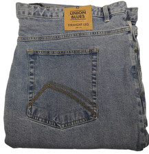 Union Blue Mens Jeans Blue