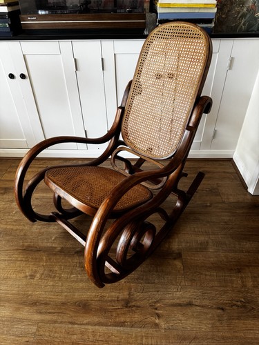 Vintage bentwood cane - cane, rocking